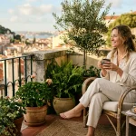 peaceful morning moment representing everyday happiness